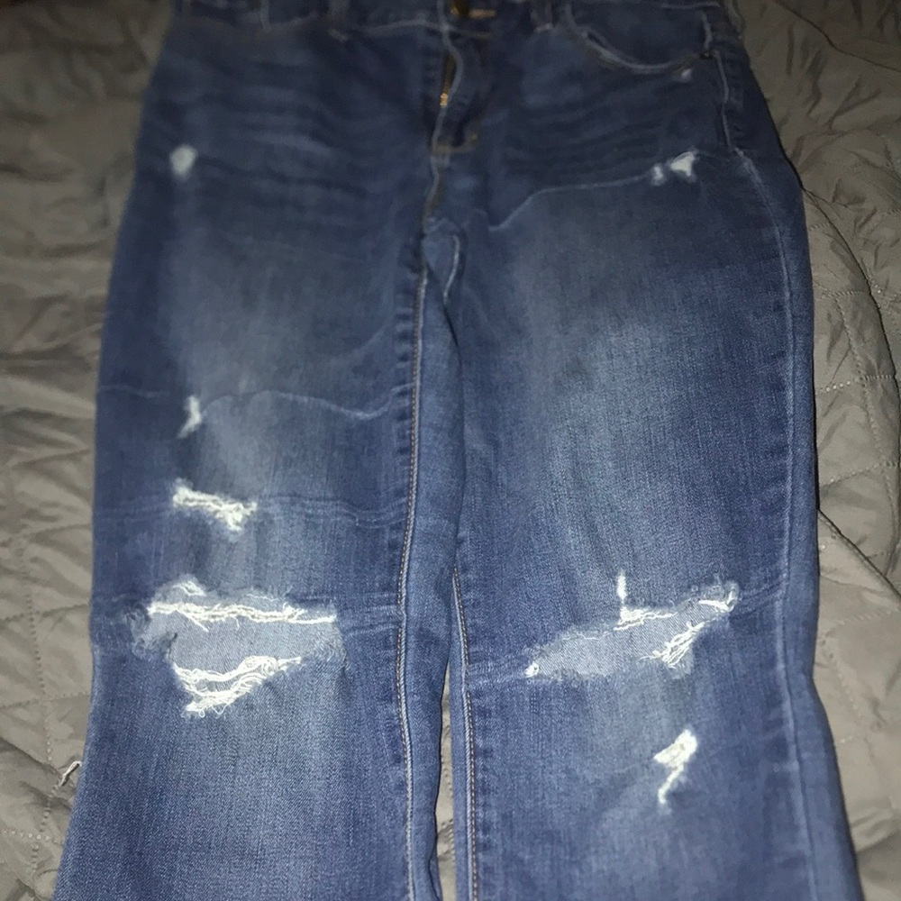 Old navy pop icon blue jeans size 8